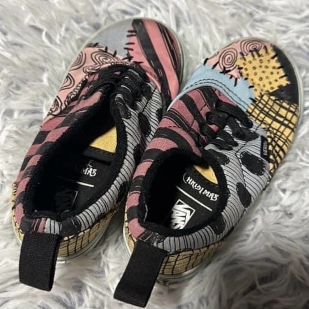 Vans Kids Colorful Patchwork Sneakers